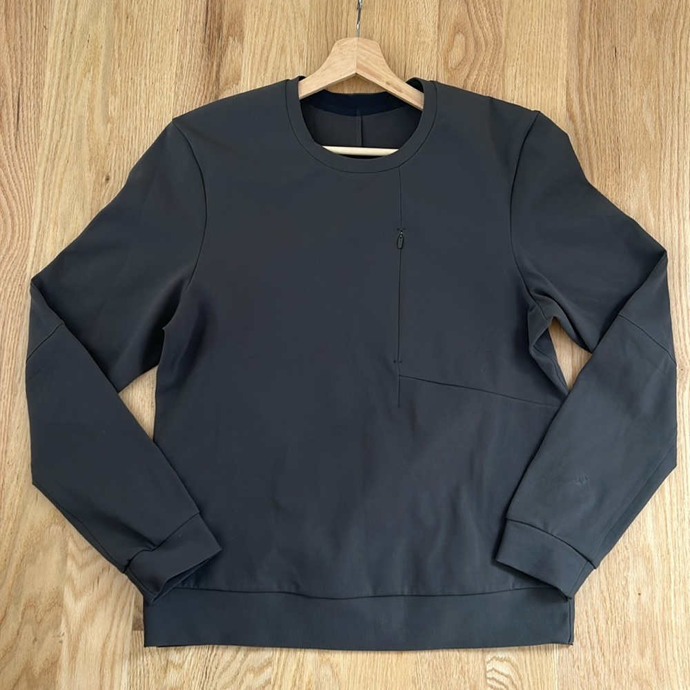 Lululemon Mens Sweatshirt City Sweat Crew Long sleeve size M
